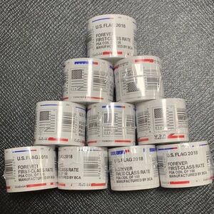 Forever Stamps 2018 ten roll 10 roll = 1000 pcs